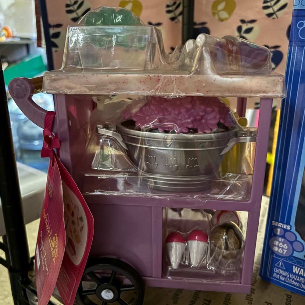 Nwt our generation patio treats trolley Toy